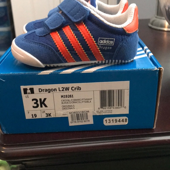 adidas dragon crib shoes